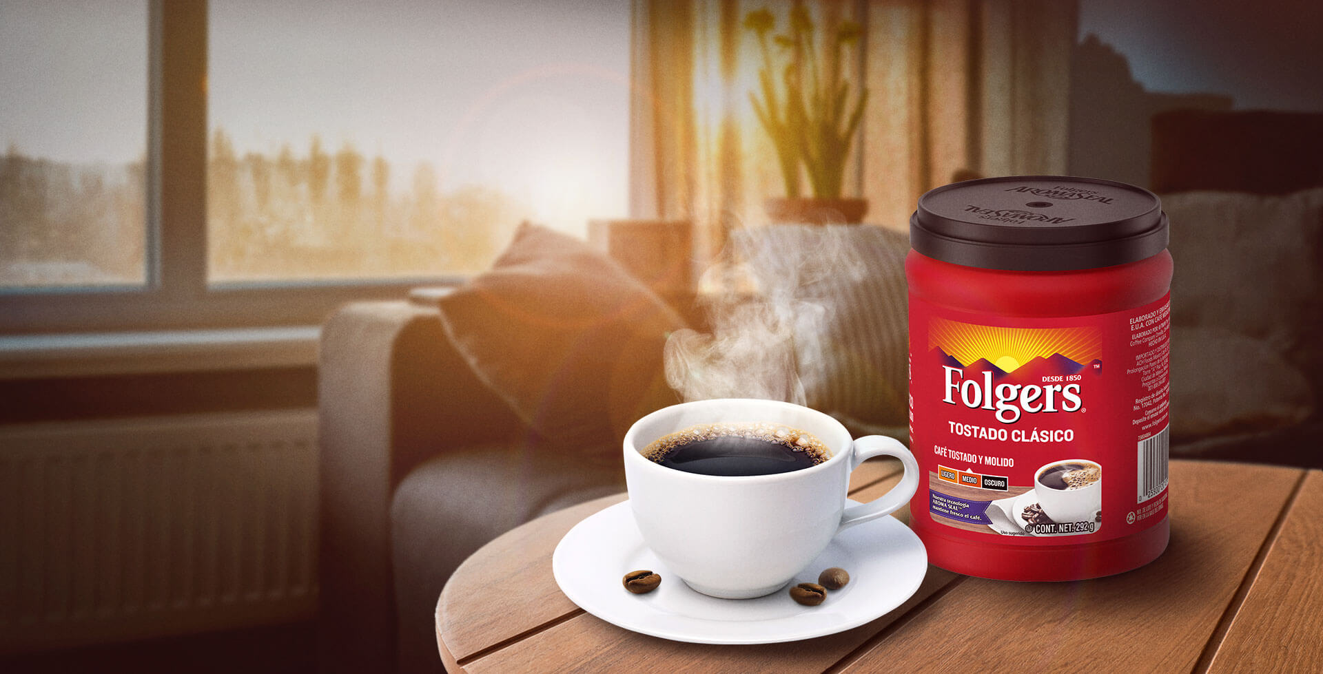 FOLGERS El café como debe ser